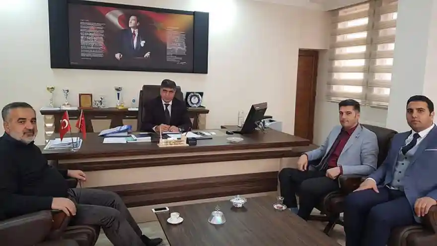 MİLLİ EĞİTİM MÜDÜRÜNE ZİYARET