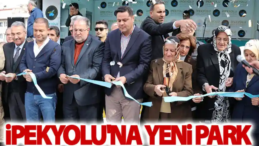 İpekyolu'na yeni park
