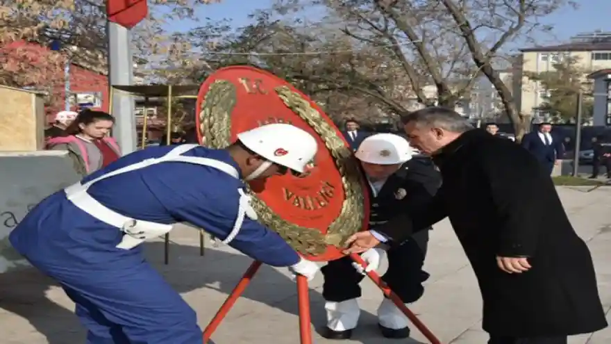 Ağrı'da ATATÜRK'Ü Anma Töreni Düzenlendi
