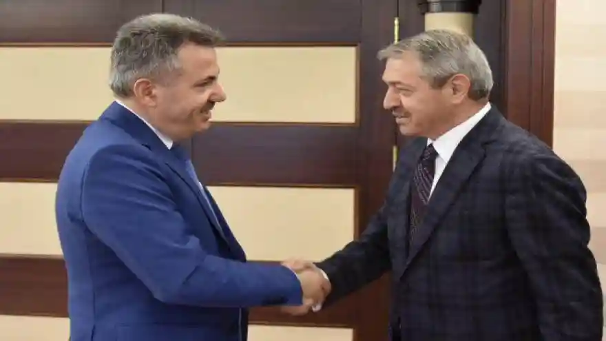 Federasyon Başkanı Gözgeç'ten, Vali Elban'a Ziyaret