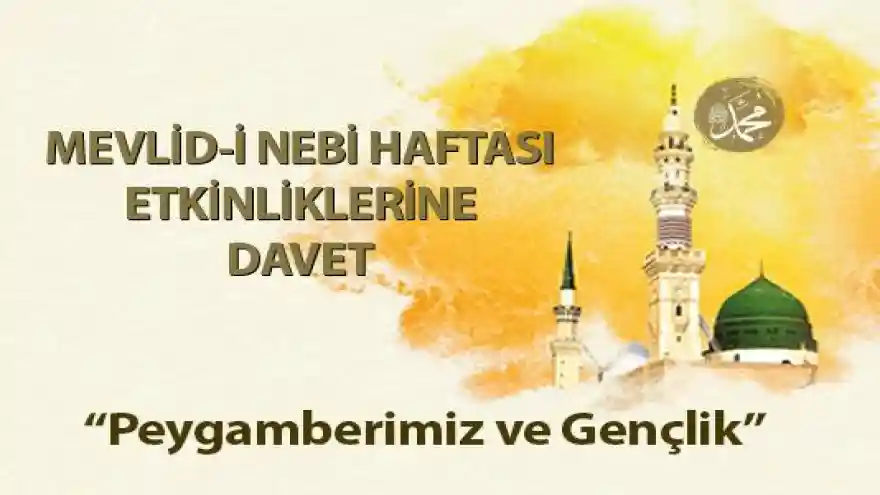 DOĞUBAYAZIT'TA MEVLİD-İ NEBİ HAFTASI