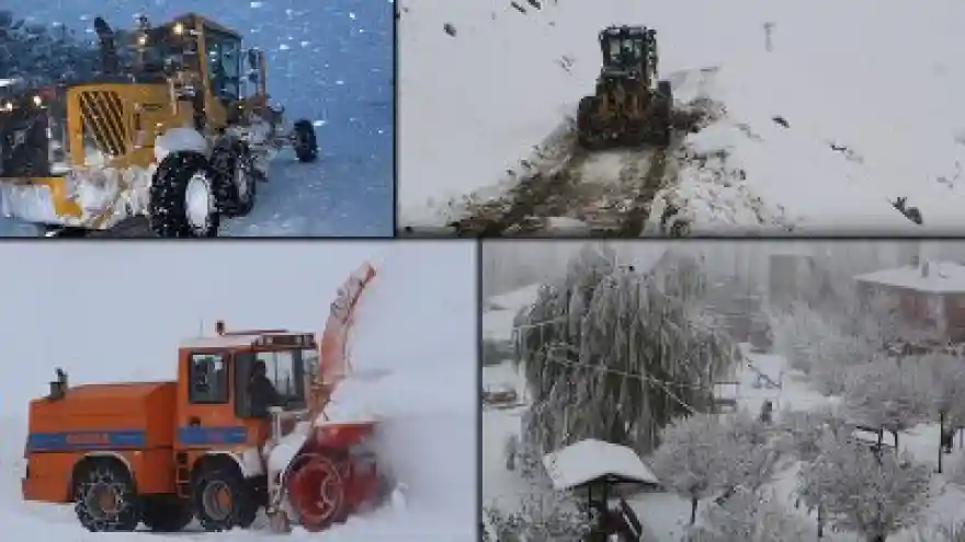 Ulaşıma Kar Engeli