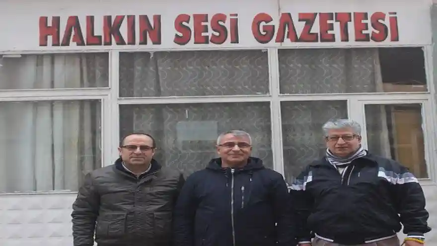 DOĞUBAYAZIT HDP ADAY ADAYI MUSTAFA SALTAŞ'TAN GAZETEMİZE ZİYARET