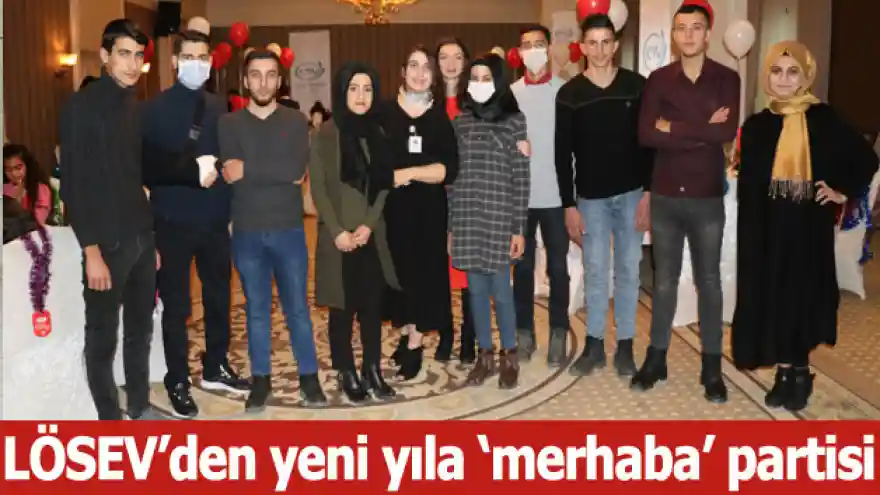 LÖSEV'den yeni yıla 'merhaba' partisi
