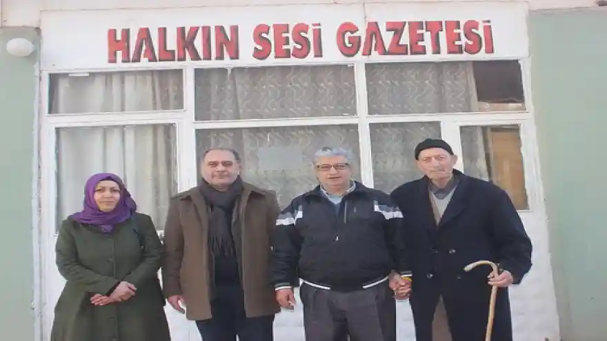 DOĞUBAYAZIT HDP ADAY ADAYI MÜLAZİM SAĞIN'DAN GAZETEMİZE ZİYARET