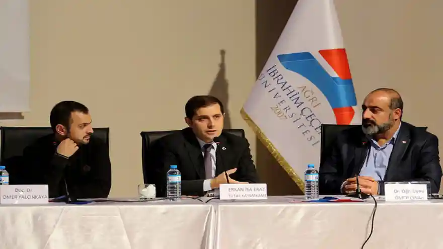 Tutak Kaymakamı Erkan İsa ERAT AİÇÜ Öğrencileriyle Buluştu