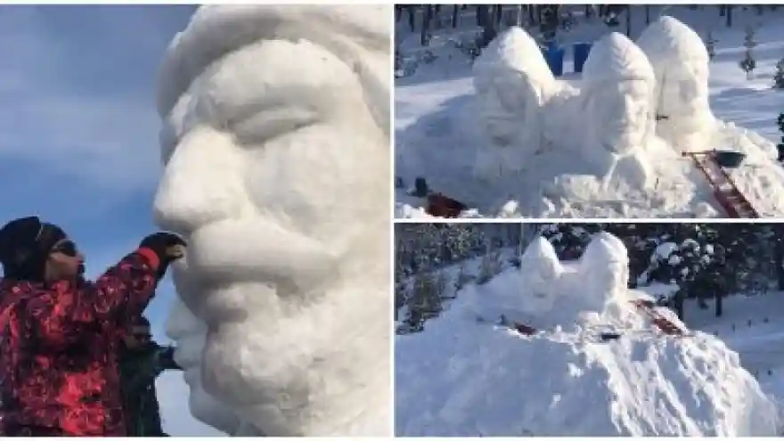 Kardan Heykellerin Yapımı Başladı 