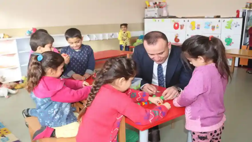 AĞRI MİLLİ EĞİTİM MÜDÜRÜ TEKİN'İN OKUL ZİYARETLERİ