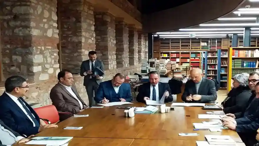 AİÇÜ 2019 Prof. Dr. Fuat Sezgin Yılı Etkinlikleri Kapsamında Protokol İmzaladı