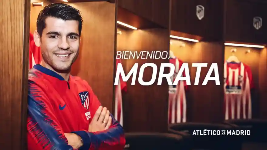 Atletico Madrid, Alvaro Morata transferini resmen açıkladı
