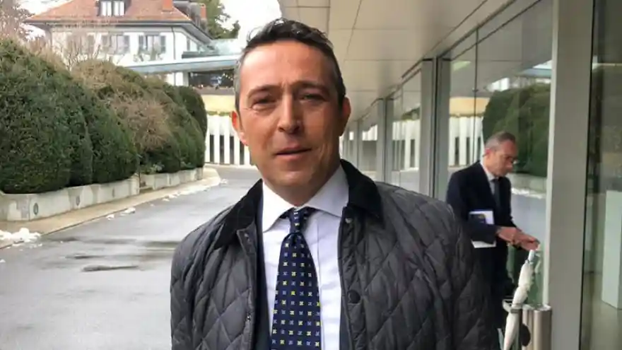Ali Koç, İsviçre'de UEFA yetkilileriyle görüştü
