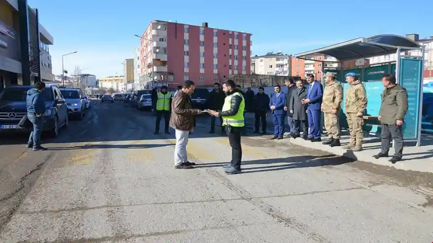 Doğubayazıt'ta yaya öncelikli trafik yılı etkinlikleri"

