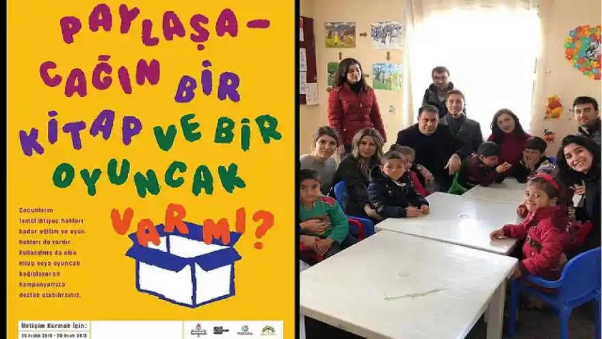 Paylaşacağın Bir Kitap ve Oyuncak Var mı?