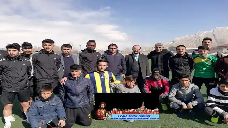 DOĞUBAYAZIT SAADET PARTİSİ BELEDİYE BAŞKAN ADAYINDAN BEYAZIT SPORA ZİYARET
