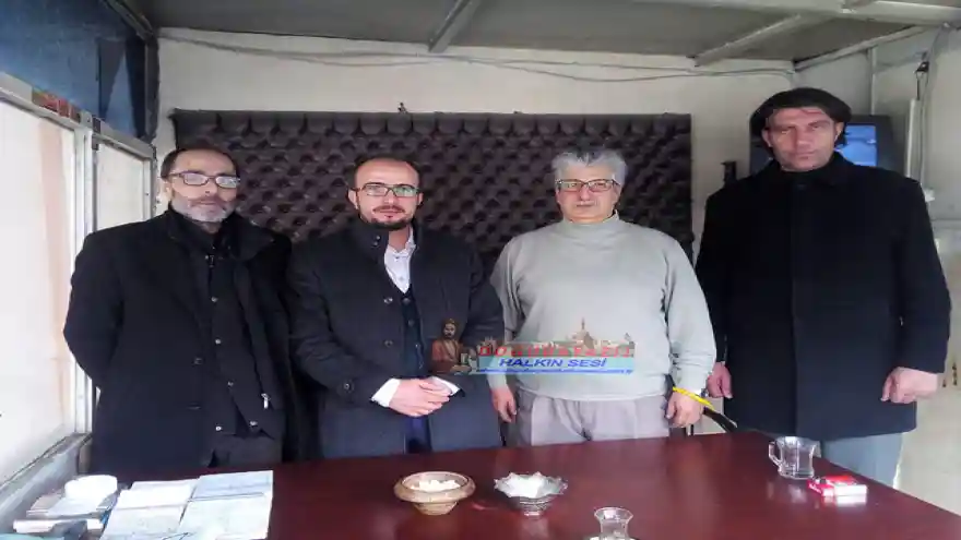 DOĞUBAYAZIT SAADET PARTİSİNDEN GAZETEMİZE ZİYARET