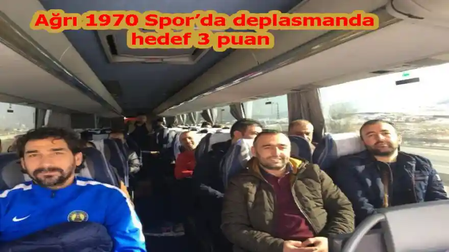 Ağrı 1970 Spor'da deplasmanda hedef 3 puan
