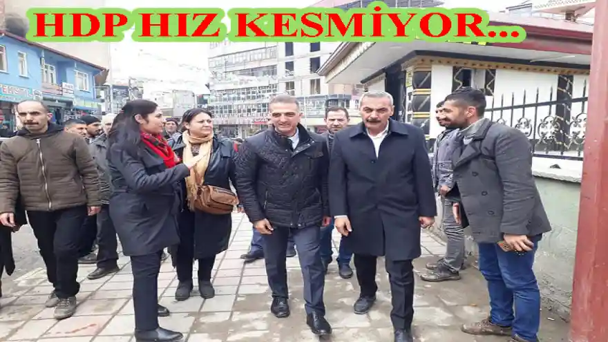 HDP HIZ KESMİYOR