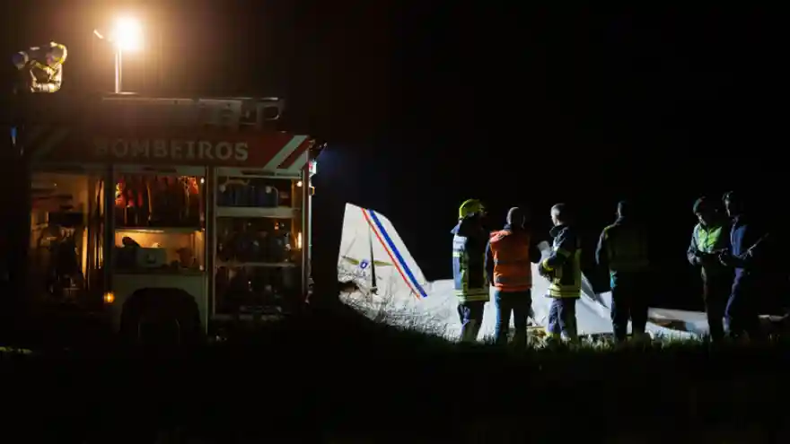 Portekiz'de uçak kazası: 2 kişi hayatını kaybetti