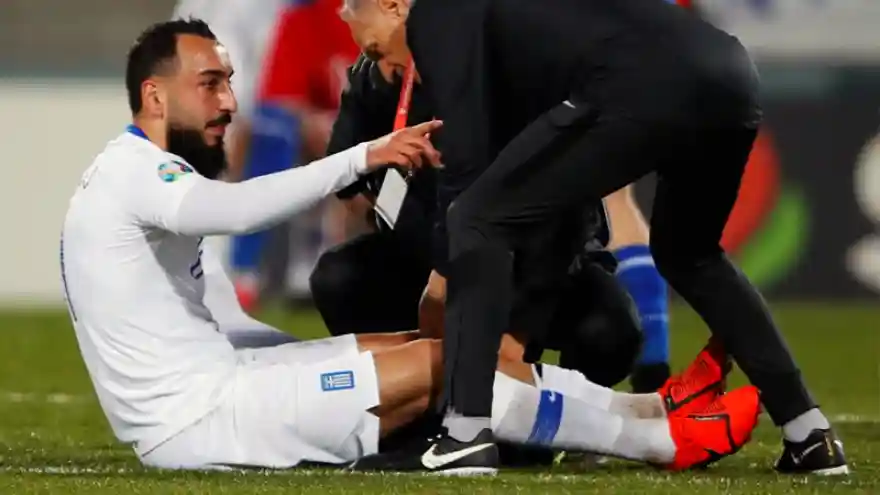 Mitroglou milli maçta sakatlandı
