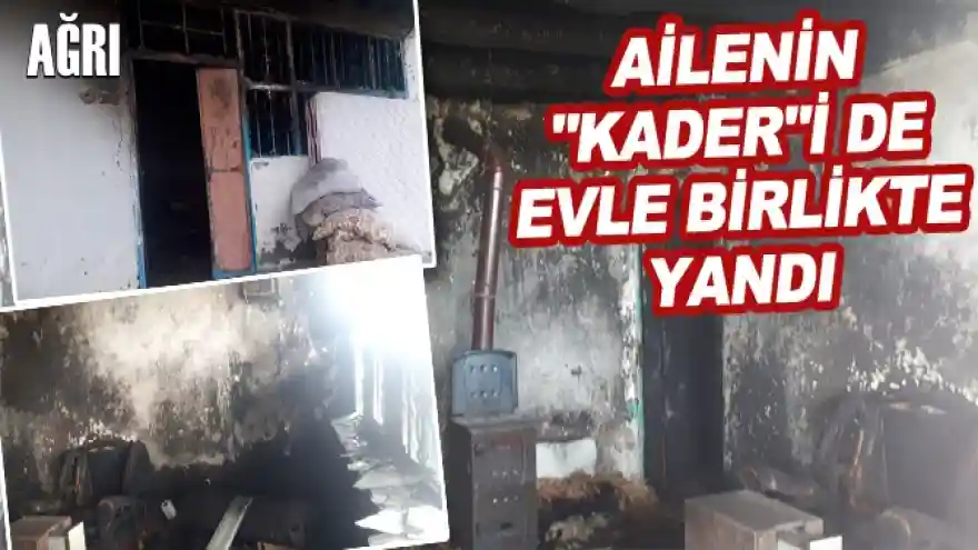 Ailenin Kaderi de Evle Birlikte Yandı
