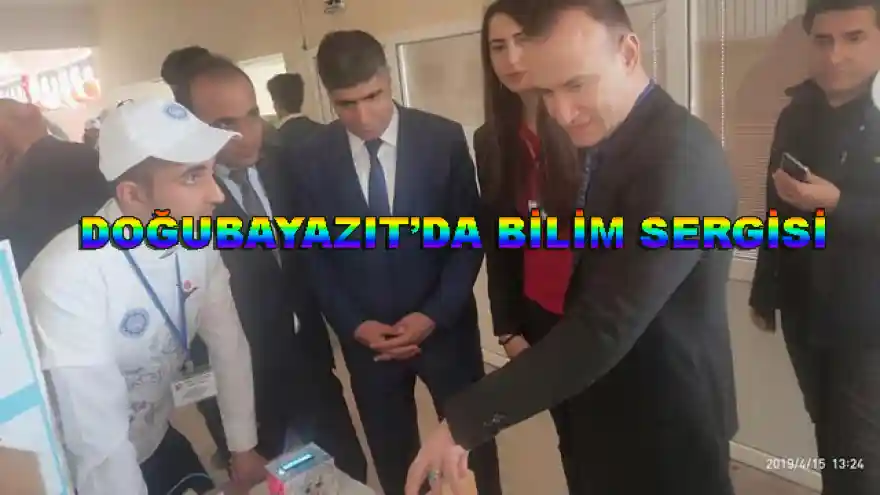 DOĞUBAYAZIT'DA BİLİM SERGİSİ