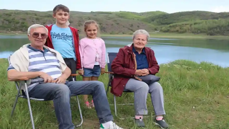Nemrut Krater Gölü'ne ziyaretçi akını