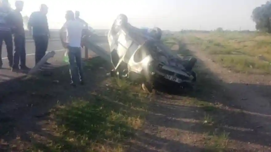 Otomobil takla attı, sürücüsü yaralandı