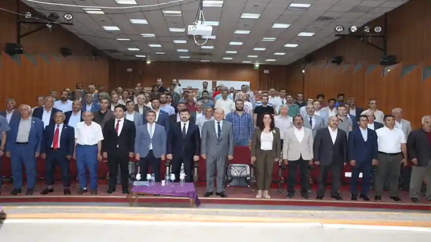 ÜREME VERİMLİLİĞİ PROJESİ, ETÇİ IRKLAR VE MELEZLERİNİN YAYGINLAŞTIRILMASI, SÜRÜ BÜYÜTME VE YENİLEME DESTEKLEMESİ'' KAPSAMINDA AĞRI'DA TOPLANTI YAPILDI

