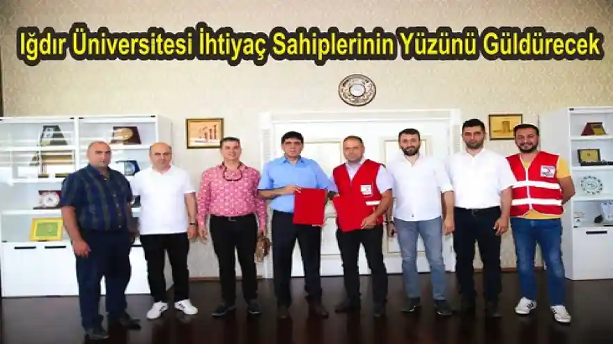 
Iğdır Üniversitesi İhtiyaç Sahiplerinin Yüzünü Güldürecek