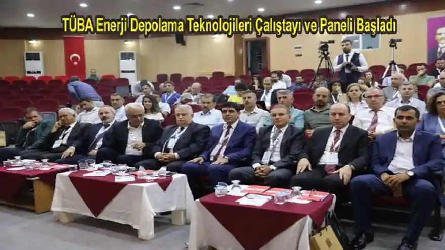 TÜBA Enerji Depolama Teknolojileri Çalıştayı ve Paneli Başladı