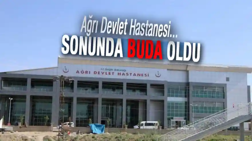Ağrı Devlet Hastanesi'nde Bıçaklı Kavga! 1 Yaralı