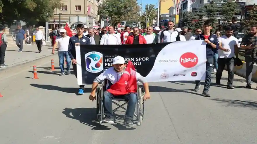 Ağrı'da Beraber Yürüyelim Etkinliği

