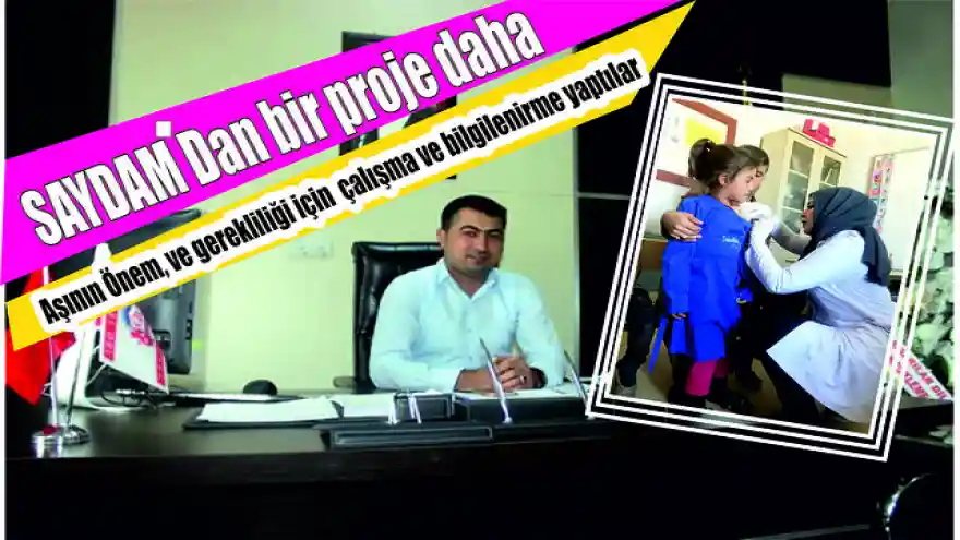 İLÇE SAĞLIK MÜDÜRLÜĞÜ AŞININ ÖNEMİ VE GEREKLİLİĞİ İÇİN ÇALIŞMA YAPTILAR