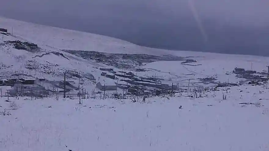  ilk kar Tendürek Dağı'na düştü