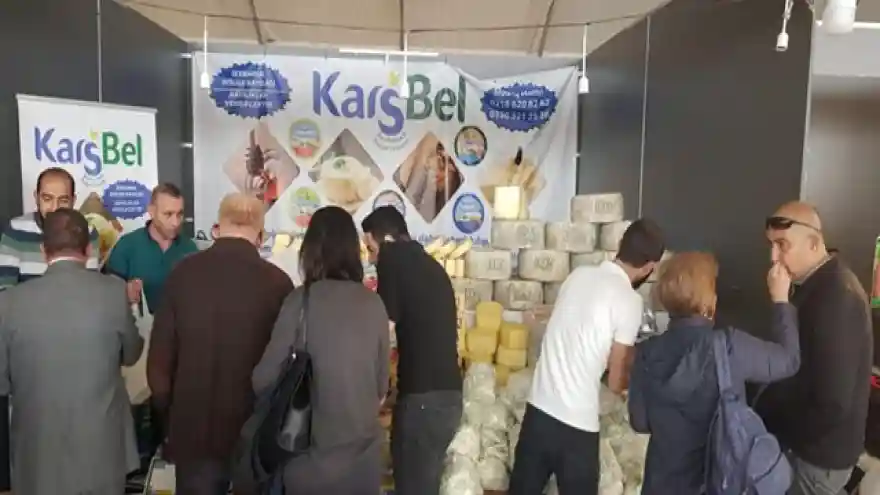 Kars - Ardahan - Iğdır Tanıtım Günlerinde Kars Belediyesi Stantları Yoğun İlgi Görüyor