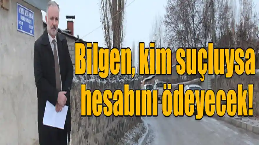 Başkan Bilgen, usulsüzlük yapanların cezalandırılmasını istedi