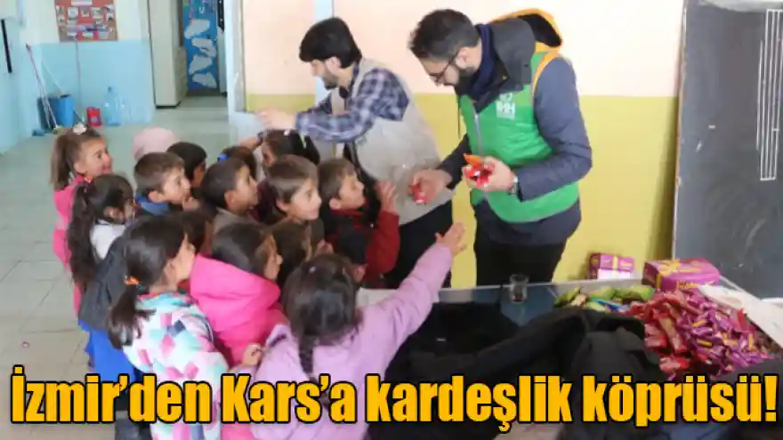 İzmirli gençlerden Kars'a kardeşlik köprüsü!