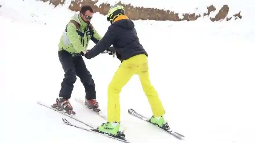 Küpkıran’da kayak sezonu açıldı