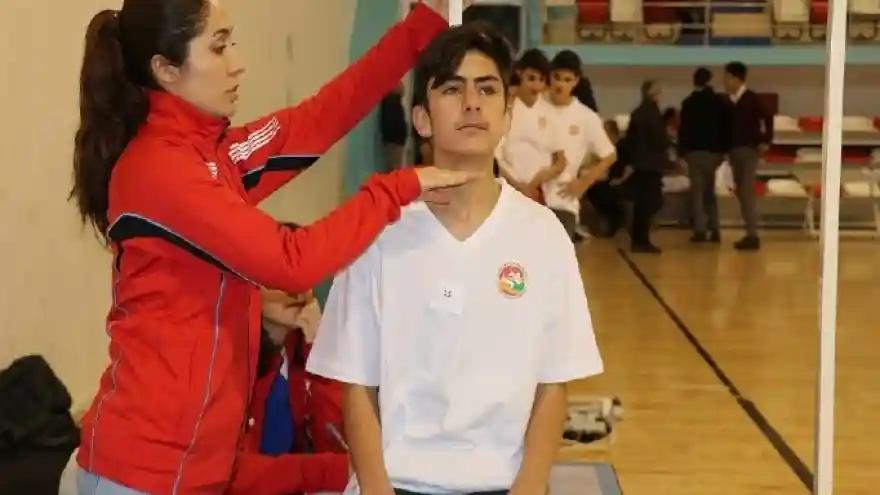 Ağrı’da atletizm sporcu seçme taraması yapıldı