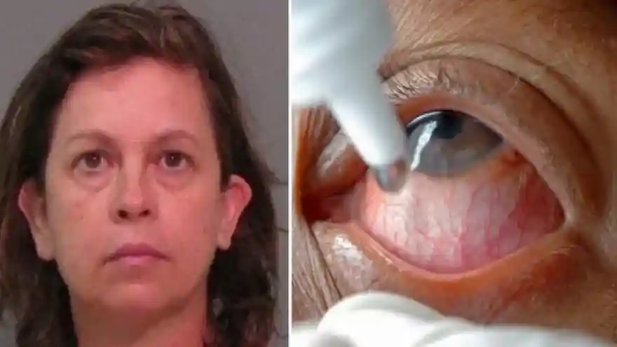 Kocasını göz damlası ile öldürdü!