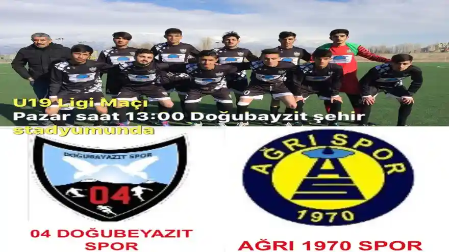 Doğubayazıt spor -Ağrı spor Derbi maçı bugün