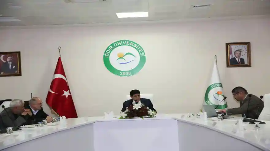 Iğdır Üniversitesi Senatosu Kudüs İçin Toplandı