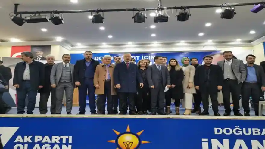 DOĞUBAYAZIT AK PARTİ 7.OLAĞAN İLÇE KONGRESİ YAPILDI