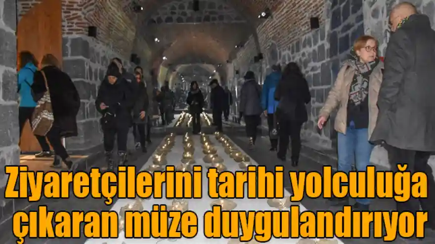 Ziyaretçilerini tarihi yolculuğa çıkaran müze duygulandırıyor