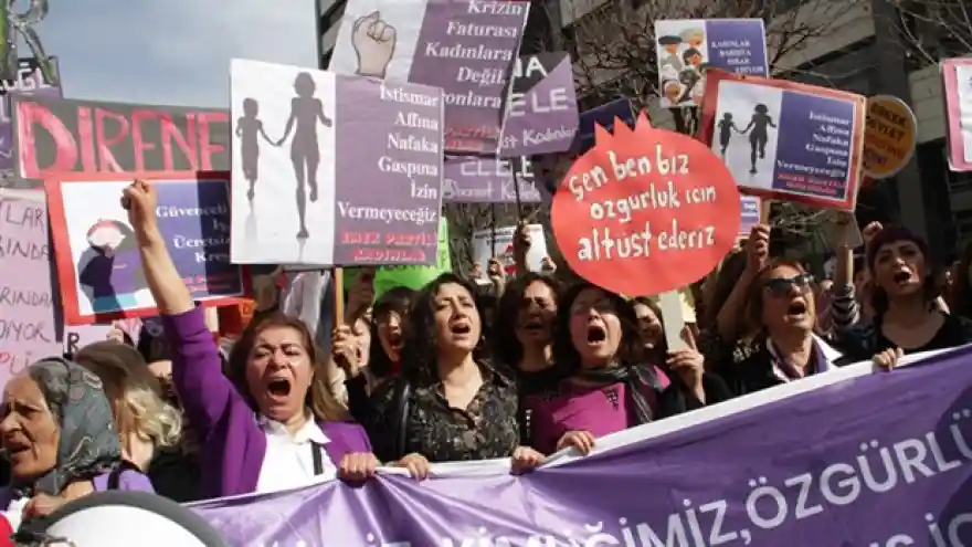 Kadınlar Ankara’dan haykırdı: "Susmuyoruz, korkmuyoruz, itaat etmiyoruz"