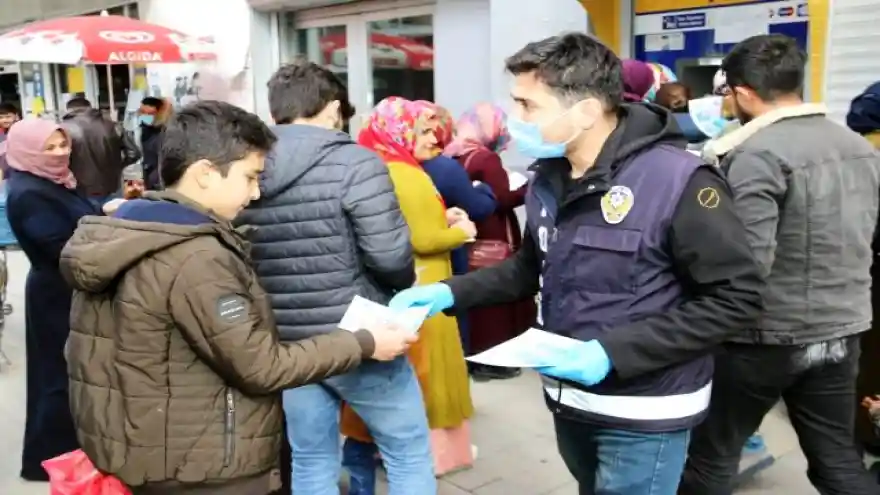 AĞRI'DA KORONAVİRÜS DENETİMLERİ