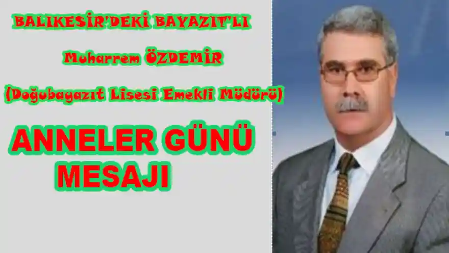 ANNELER GÜNÜ KUTLU OLSUN