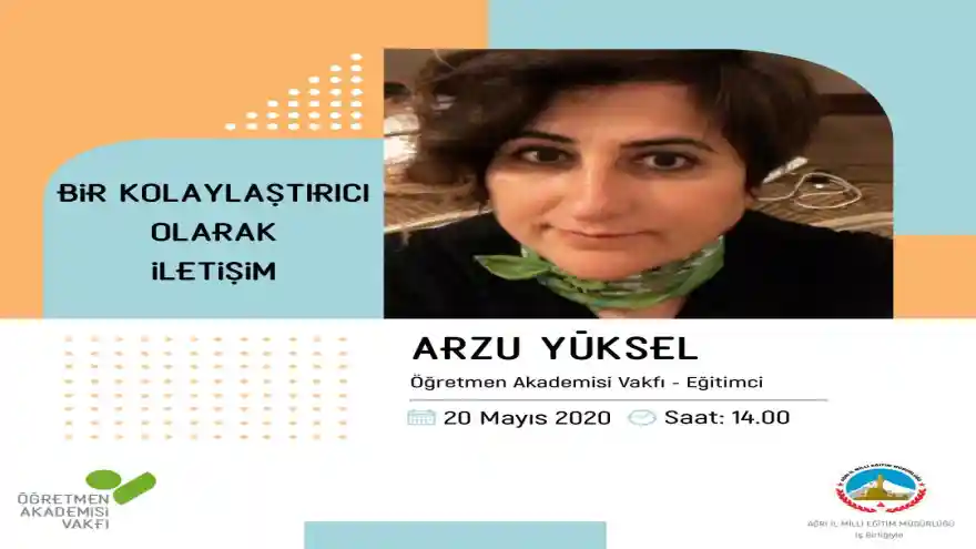 Ağrı'da "Bir Kolaylaştırıcı Olarak İletişim" konferansı