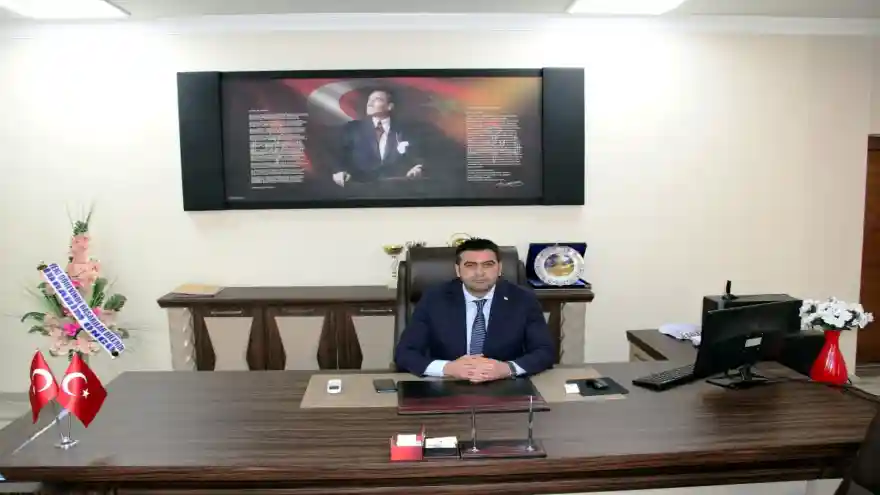 İlçe Milli Eğitim Müdürümüz İhsan KÖSEN'in 19 Mayıs Atatürk'ü Anma, Gençlik ve Spor Bayramı Kutlama 
