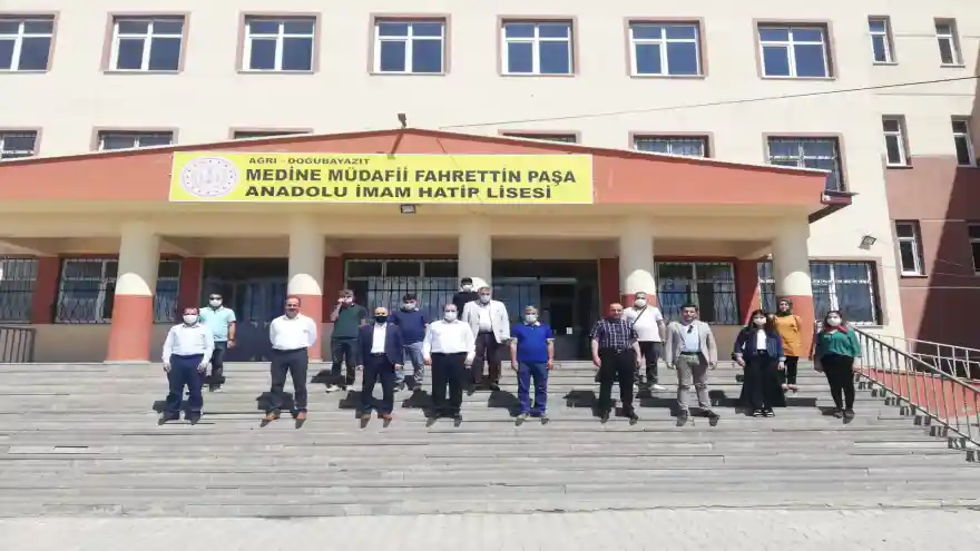 MÜDÜR CEMAL ERSÜ'YE HAYIRLI OLSUN ZİYARETİ